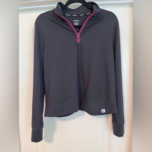Peloton Charcoal Gray Athletic Pullover Sweatshirt Women’s M